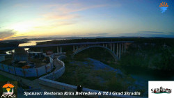 Skradin, řeka Krka, most A1