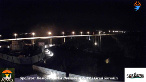 Městečko Skradin - Skradin, řeka Krka, most A1 - 1.11.2025 v 04:45 Městečko Skradin - Skradin, řeka Krka, most A1 - 1.11.2025 v 04:45