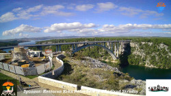 Skradin, řeka Krka, most A1
