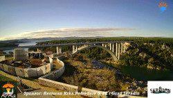 Skradin, řeka Krka, most A1