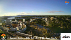 Skradin, řeka Krka, most A1