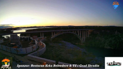 Skradin, řeka Krka, most A1