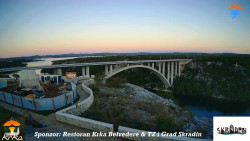 Skradin, řeka Krka, most A1