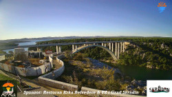 Skradin, řeka Krka, most A1