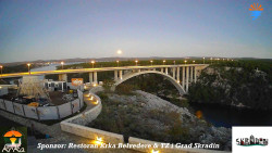 Skradin, řeka Krka, most A1