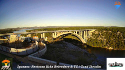 Skradin, řeka Krka, most A1