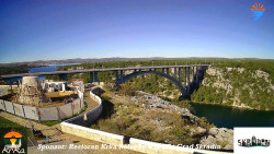 Skradin, řeka Krka, most A1