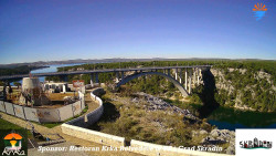 Skradin, řeka Krka, most A1