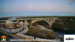 Skradin, řeka Krka, most A1