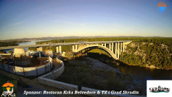 Skradin, řeka Krka, most A1