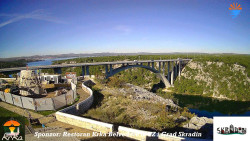 Skradin, řeka Krka, most A1