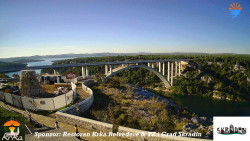 Skradin, řeka Krka, most A1