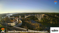 Skradin, řeka Krka, most A1