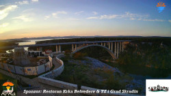 Skradin, řeka Krka, most A1