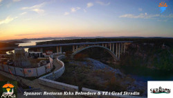 Skradin, řeka Krka, most A1