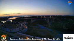 Skradin, řeka Krka, most A1