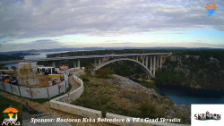 Skradin, řeka Krka, most A1