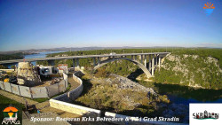 Skradin, řeka Krka, most A1