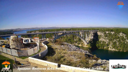 Skradin, řeka Krka, most A1