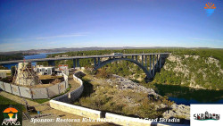 Skradin, řeka Krka, most A1