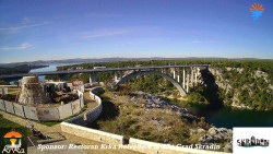 Skradin, řeka Krka, most A1