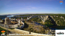 Skradin, řeka Krka, most A1