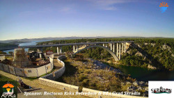 Skradin, řeka Krka, most A1