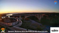 Skradin, řeka Krka, most A1