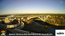 Skradin, řeka Krka, most A1