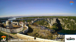 Skradin, řeka Krka, most A1