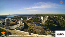 Skradin, řeka Krka, most A1