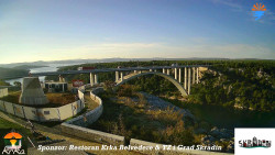 Skradin, řeka Krka, most A1