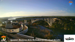 Skradin, řeka Krka, most A1