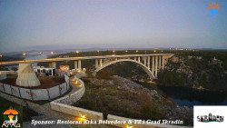 Skradin, řeka Krka, most A1