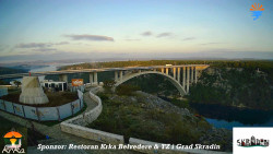 Skradin, řeka Krka, most A1