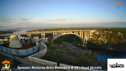 Skradin, řeka Krka, most A1