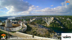 Skradin, řeka Krka, most A1