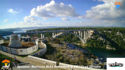 Skradin, řeka Krka, most A1