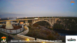 Skradin, řeka Krka, most A1