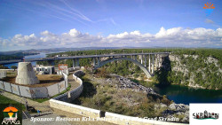 Skradin, řeka Krka, most A1