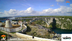 Skradin, řeka Krka, most A1