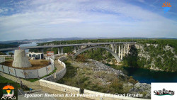 Skradin, řeka Krka, most A1