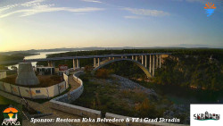 Skradin, řeka Krka, most A1