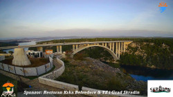 Skradin, řeka Krka, most A1