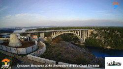 Skradin, řeka Krka, most A1