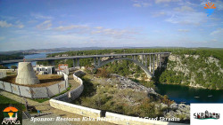 Skradin, řeka Krka, most A1