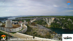 Skradin, řeka Krka, most A1
