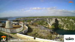 Skradin, řeka Krka, most A1