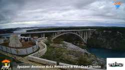 Skradin, řeka Krka, most A1