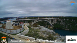 Skradin, řeka Krka, most A1